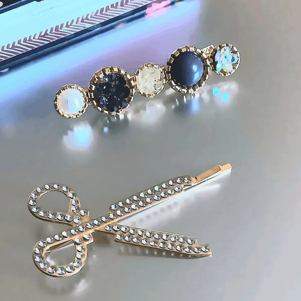 Ladies 2 Piece Sizzor Hair Accessory Set